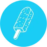 Icono de helado palitos